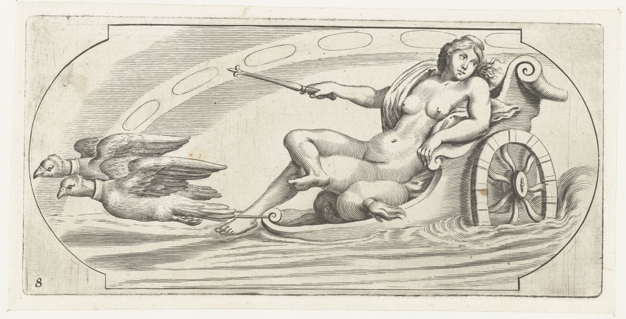 Aurora auf einem Streitwagen von Hendrick de Keyser (I)