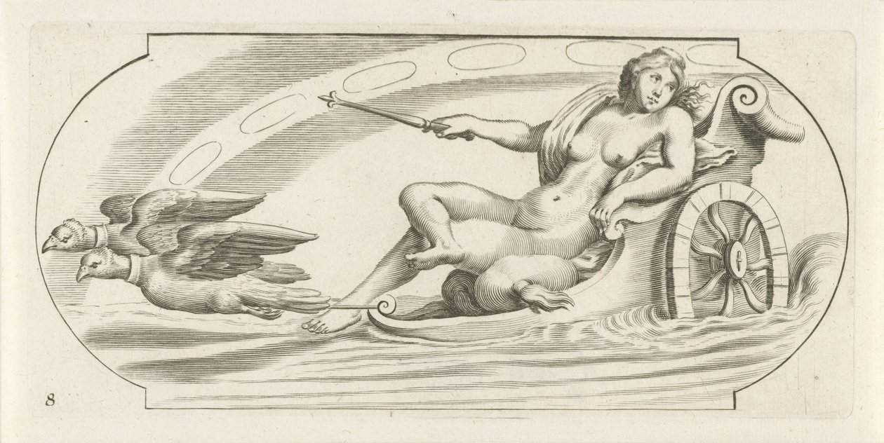 Aurora auf einem Streitwagen von Hendrick de Keyser (I)
