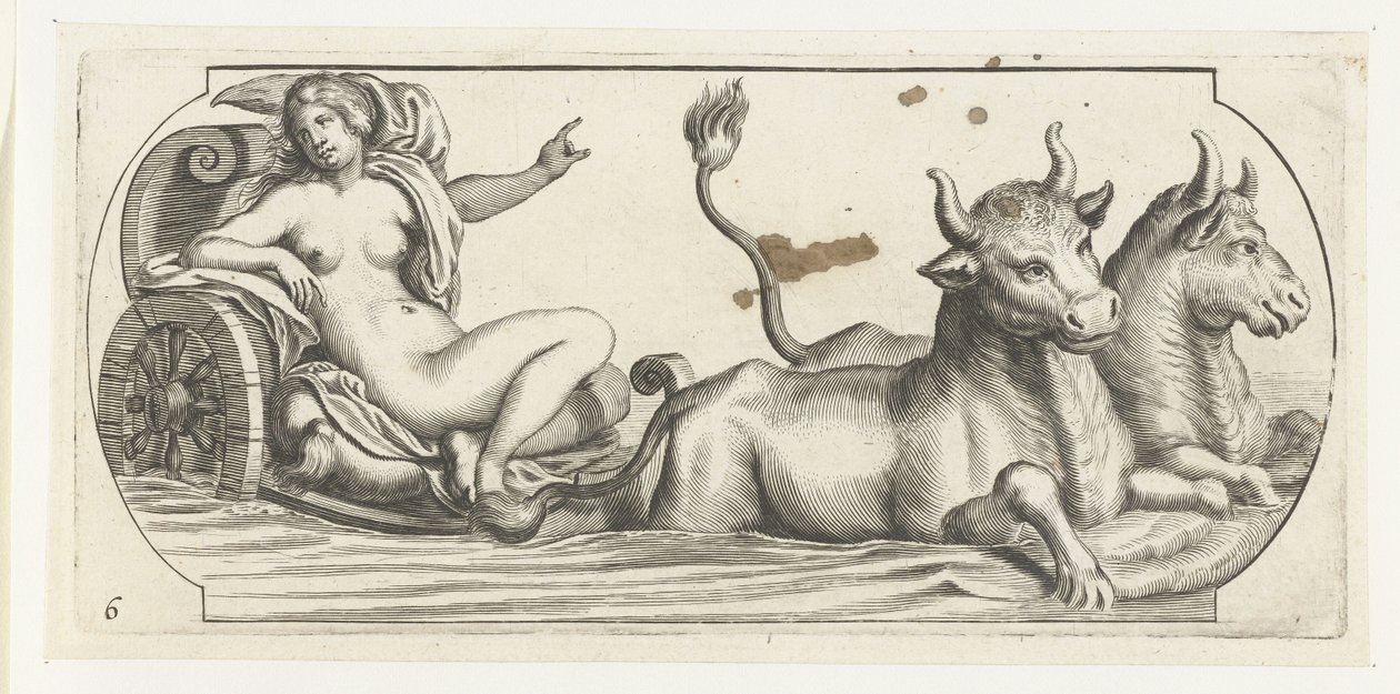 Europa auf einem Streitwagen von Hendrick de Keyser (I)