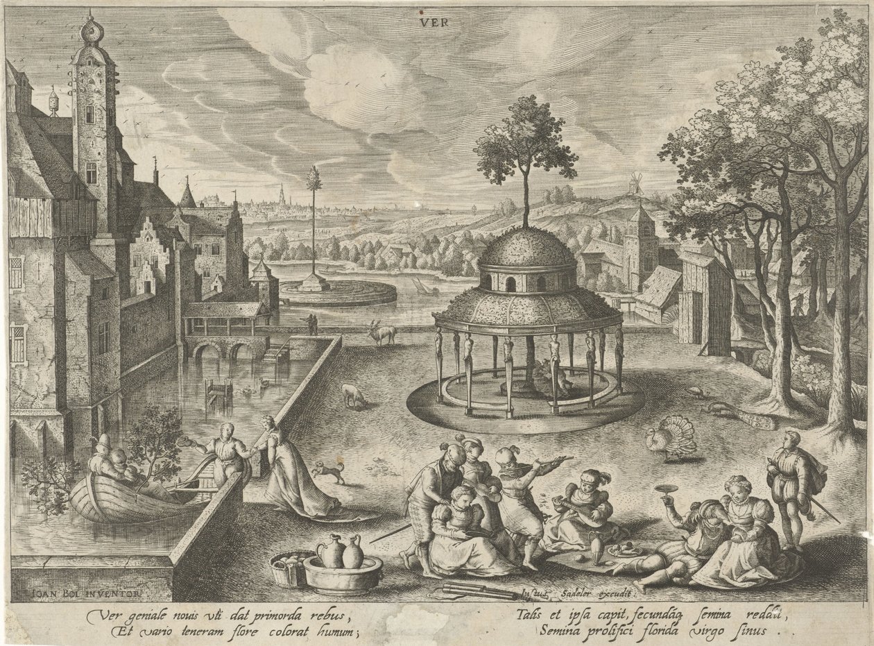 Frühling von Hendrick van Schoel