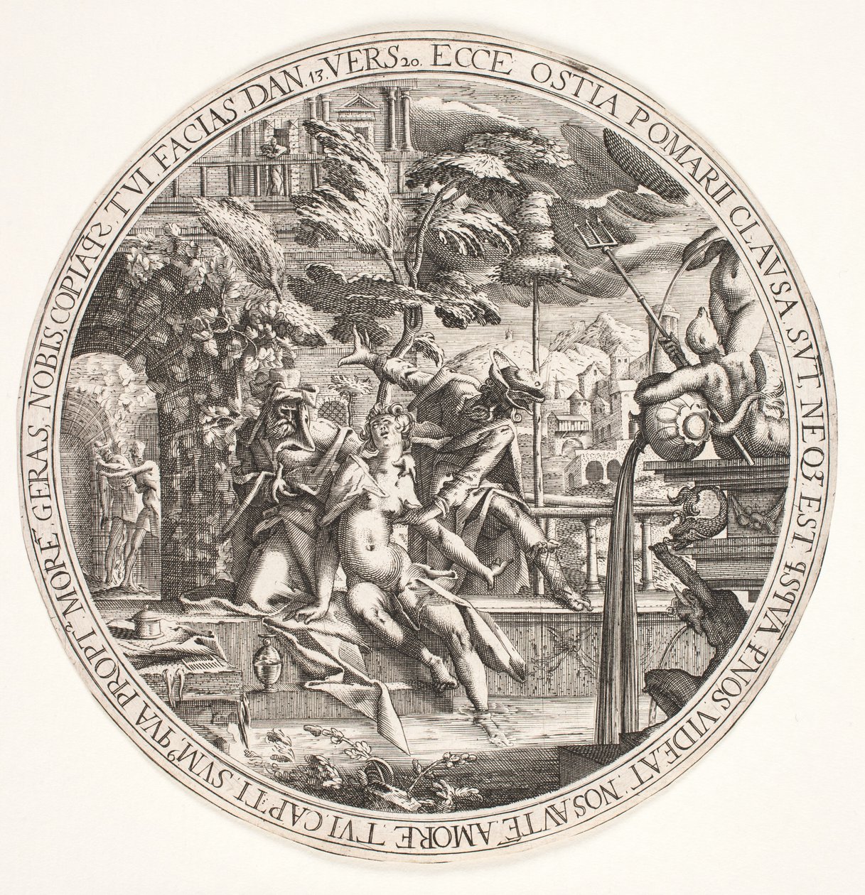 Susanna im Bade von Hendrik I Hondius