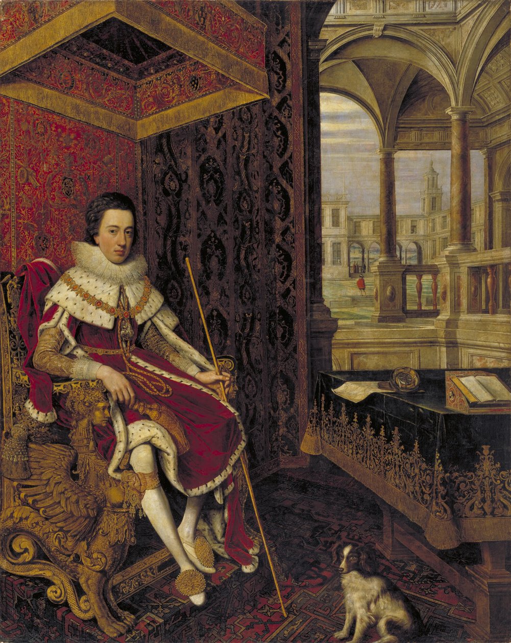 Karl I. (1600-1649) als Prinz von Wales von Hendrik van II Steenwijck