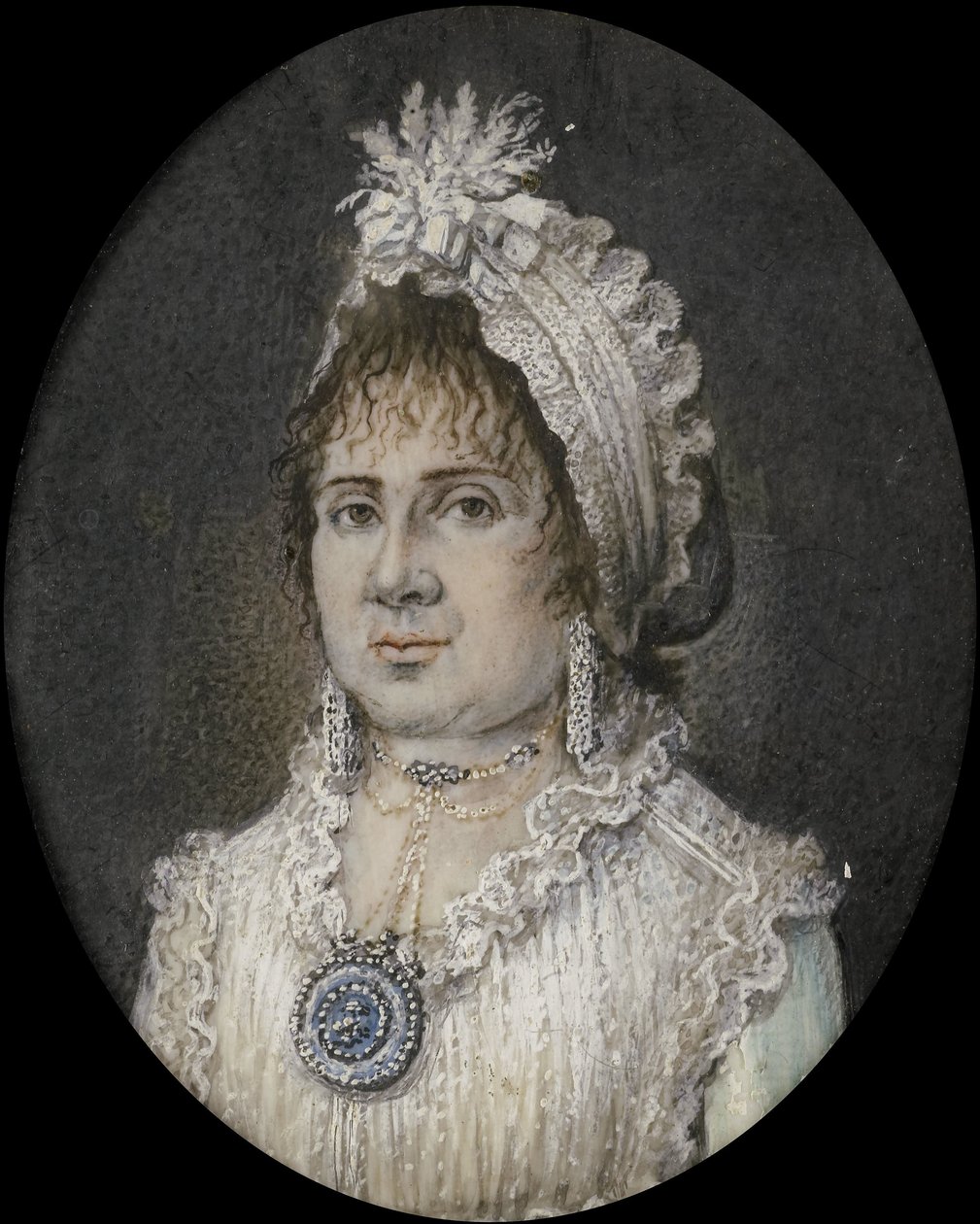 Catharina Theresia Weber (1760/61-1847). Ehefrau von Joannes Titsingh, Amsterdam von Hendrik van Overklift (possibly)