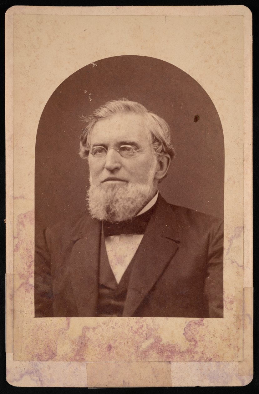 Porträt von Joseph Cummings 1817-1890, vor 1890 von Hennigar and Gittings