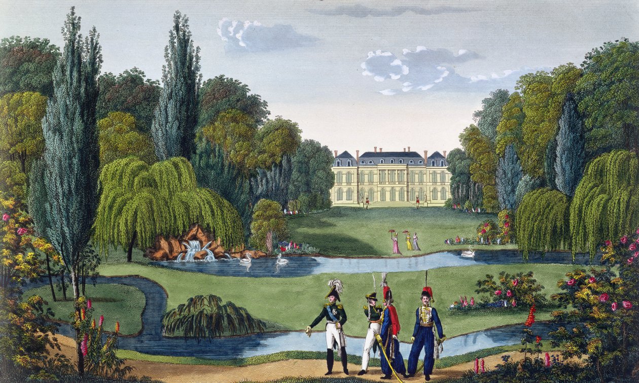 Das Elysee Bourbon, um 1815-20 von Henri Courvoisier Voisin