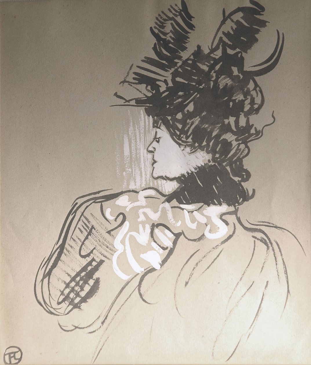 Neuer Hut Suzanne von Henri de Toulouse-Lautrec