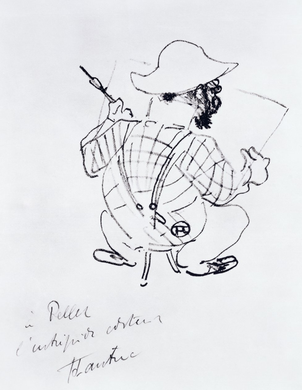 Selbstporträt, 1896 von Henri de Toulouse Lautrec