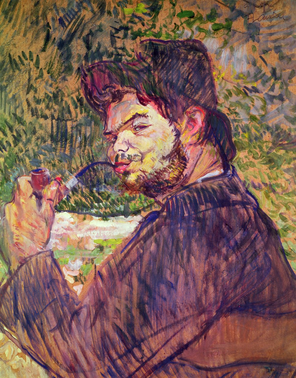 Porträt von Cipa Godebski, 1896 von Henri de Toulouse Lautrec