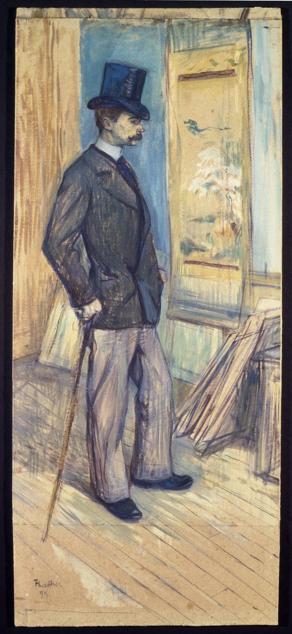 Porträt von M. Paul Sescau, 1891 von Henri de Toulouse Lautrec