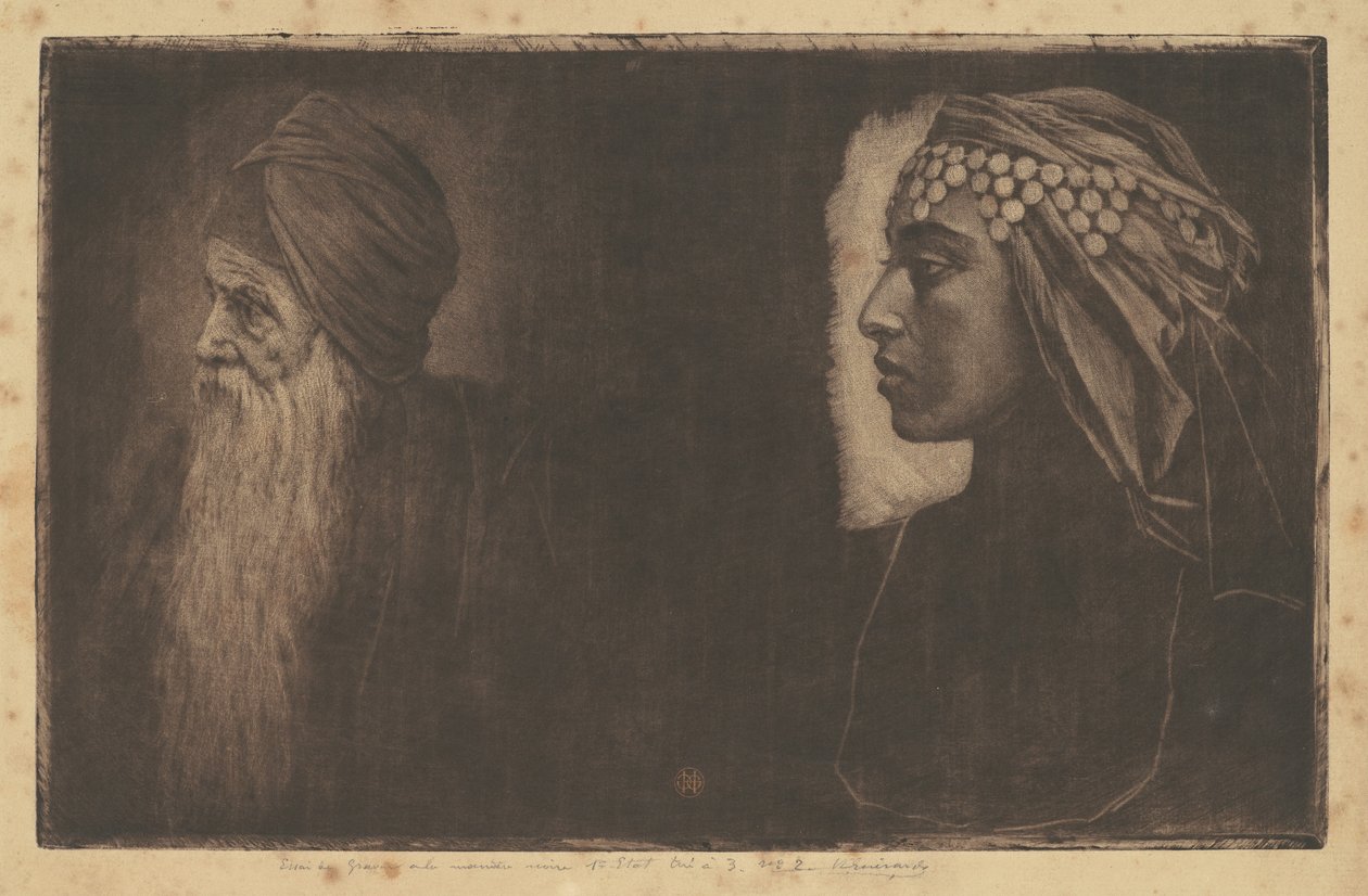 Salomon und Kleopatra von Henri-Charles Guérard