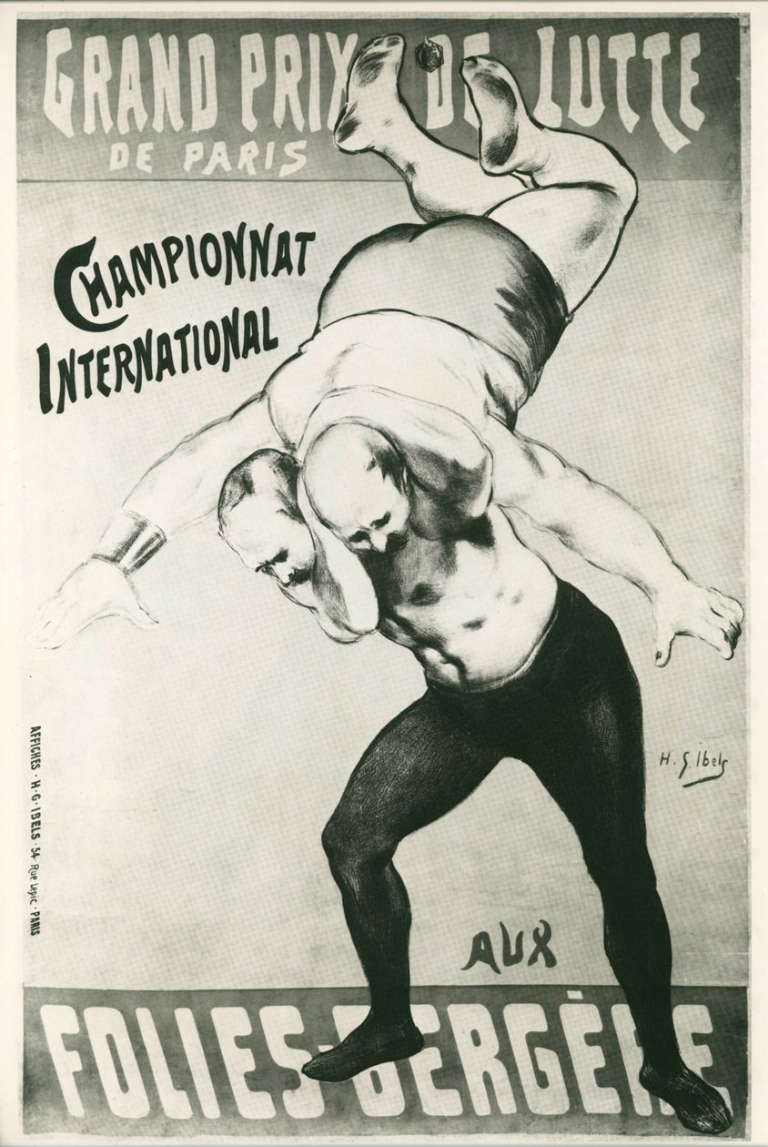 Henri G. Ibels: Grand Prix de Lutte de Paris von Henri Gabriel Ibels