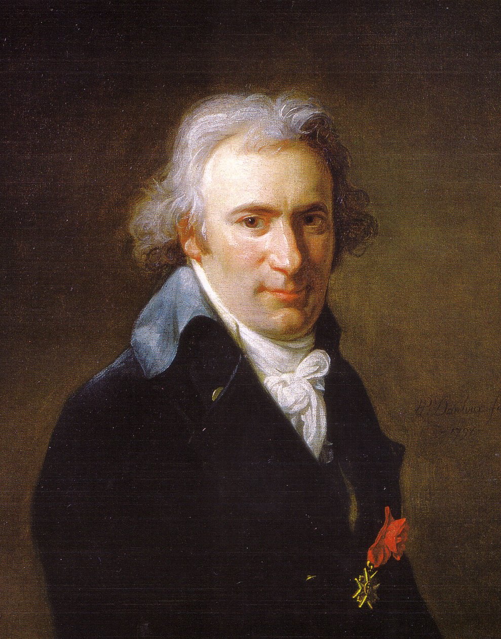Jean-Baptiste Canthaney, bekannt als Cléry, Kammerdiener von Ludwig XVI (1759-1809) von Henri Pierre Danloux