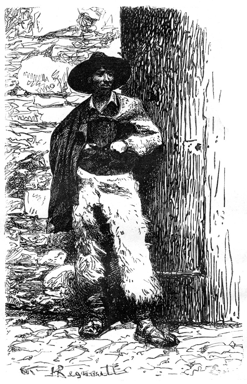 Hirte der italienischen Landschaft, 19. Jahrhundert von Henri Alexandre Georges Regnault