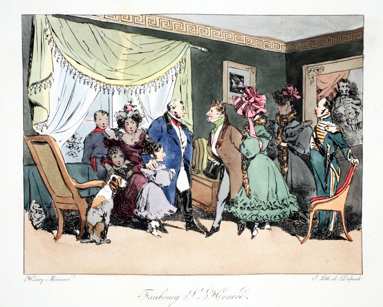 Faubourg St. Honoré, Illustration aus 