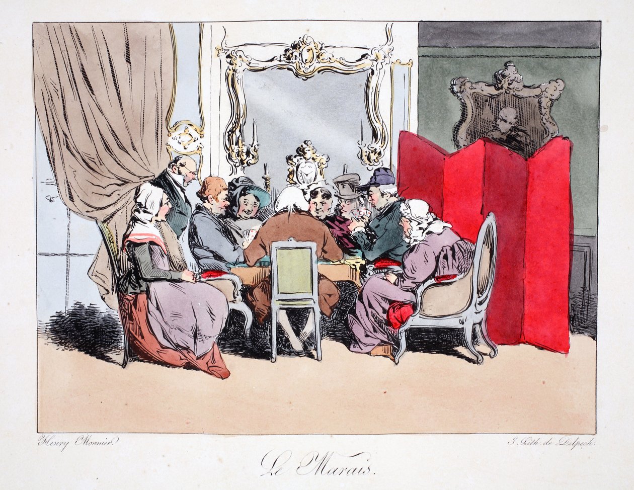 Le Marais, Illustration aus 
