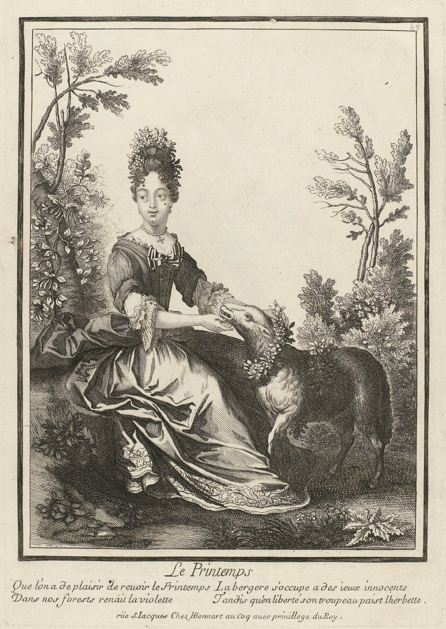 Frühling von Henri Bonnart (possibly)