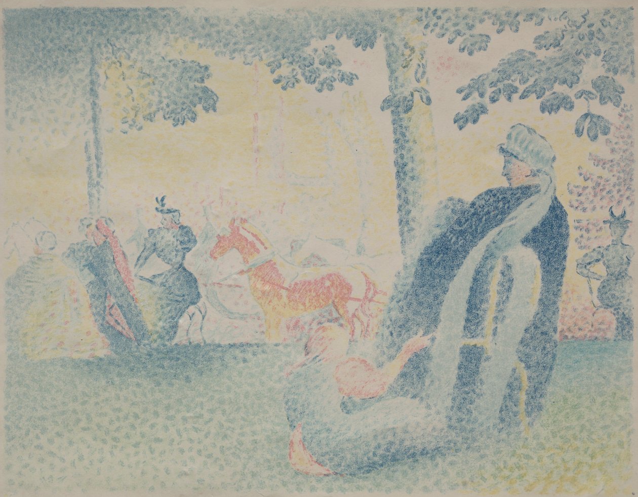 Im Park von Henri-Edmond Cross