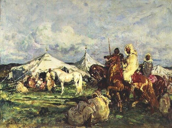 Die Reiter von Henri Emilien Rousseau: Kunstdruck kaufen