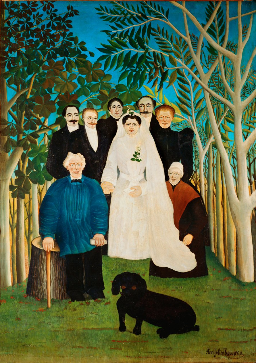 Die Hochzeit von Henri Emilien Rousseau