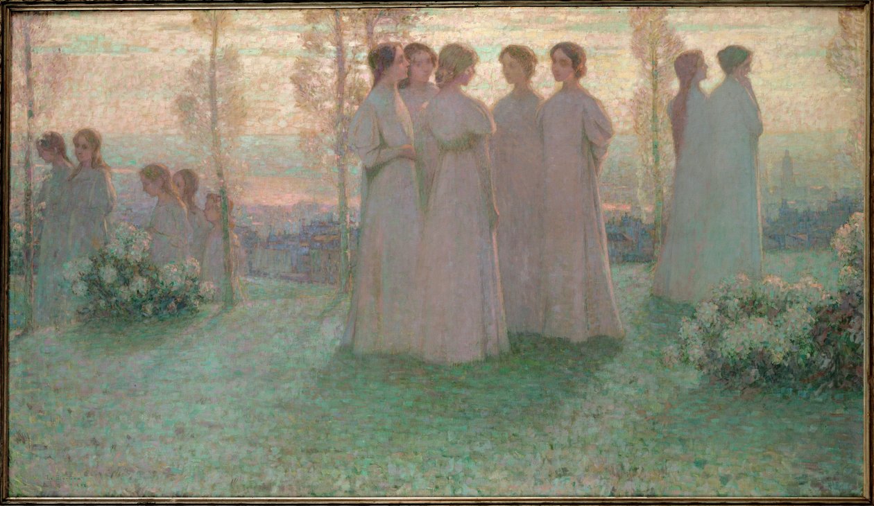 Sonntag von Henri Eugene Augustin Le Sidaner