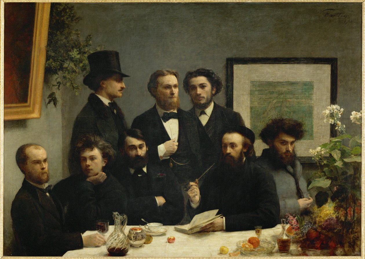 Coin de table von Henri Fantin-Latour