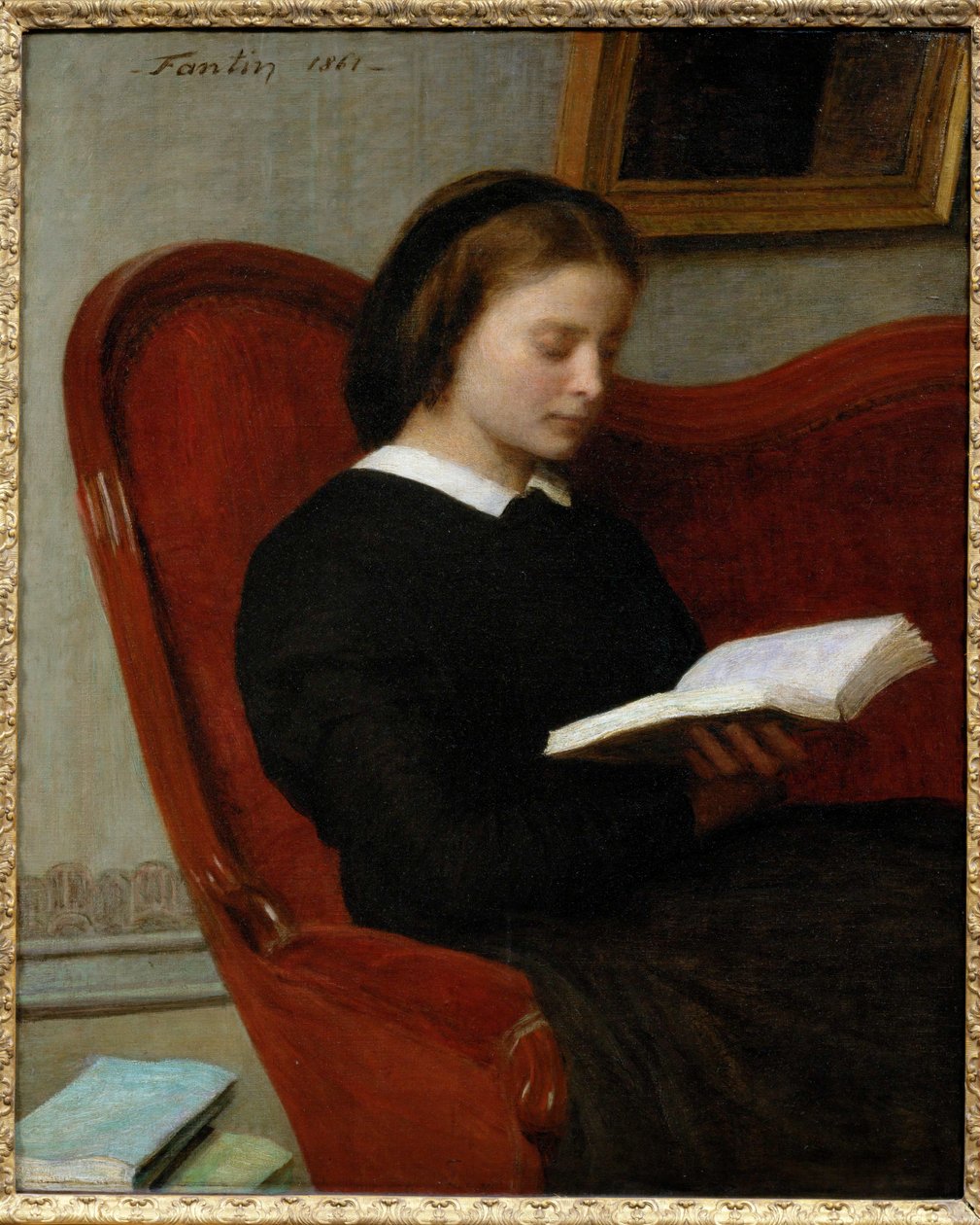Die Leserin von Henri Fantin-Latour