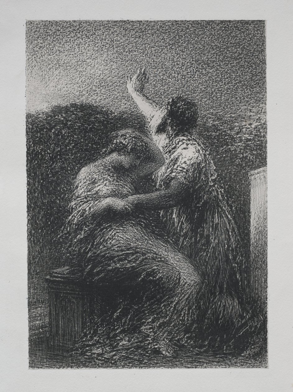 Der Magier Baltazar und Fatime von Henri Fantin-Latour