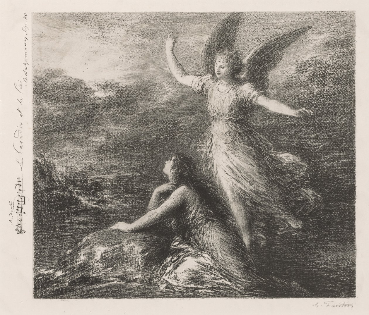Paradies und die Peri von Henri Fantin-Latour