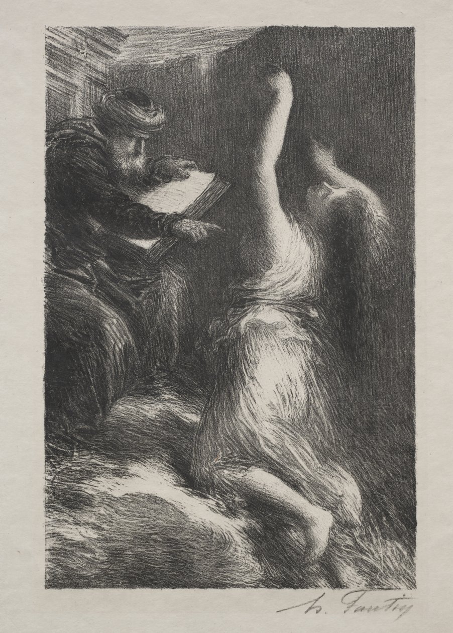 Parsifal, Akt II: Evokation von Kundry von Henri Fantin-Latour