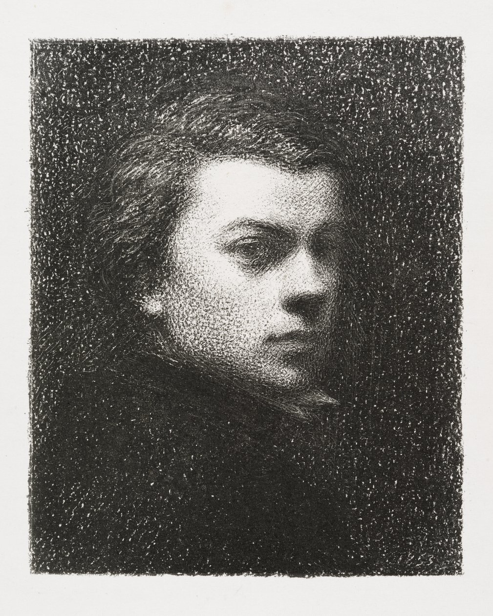 Porträt von Monsieur Fantin-Latour im Alter von siebzehn Jahren von Henri Fantin-Latour