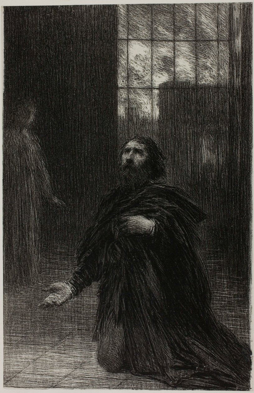 Rienzi, Akt V: Rienzis Gebet von Henri Fantin-Latour