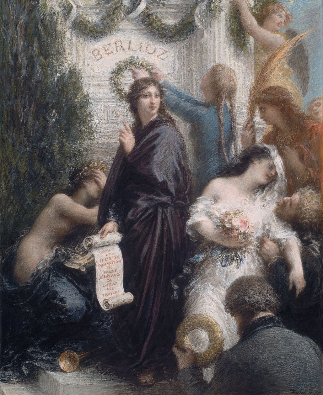 Der Jahrestag (Hommage an Hector Berlioz) von Henri Fantin-Latour