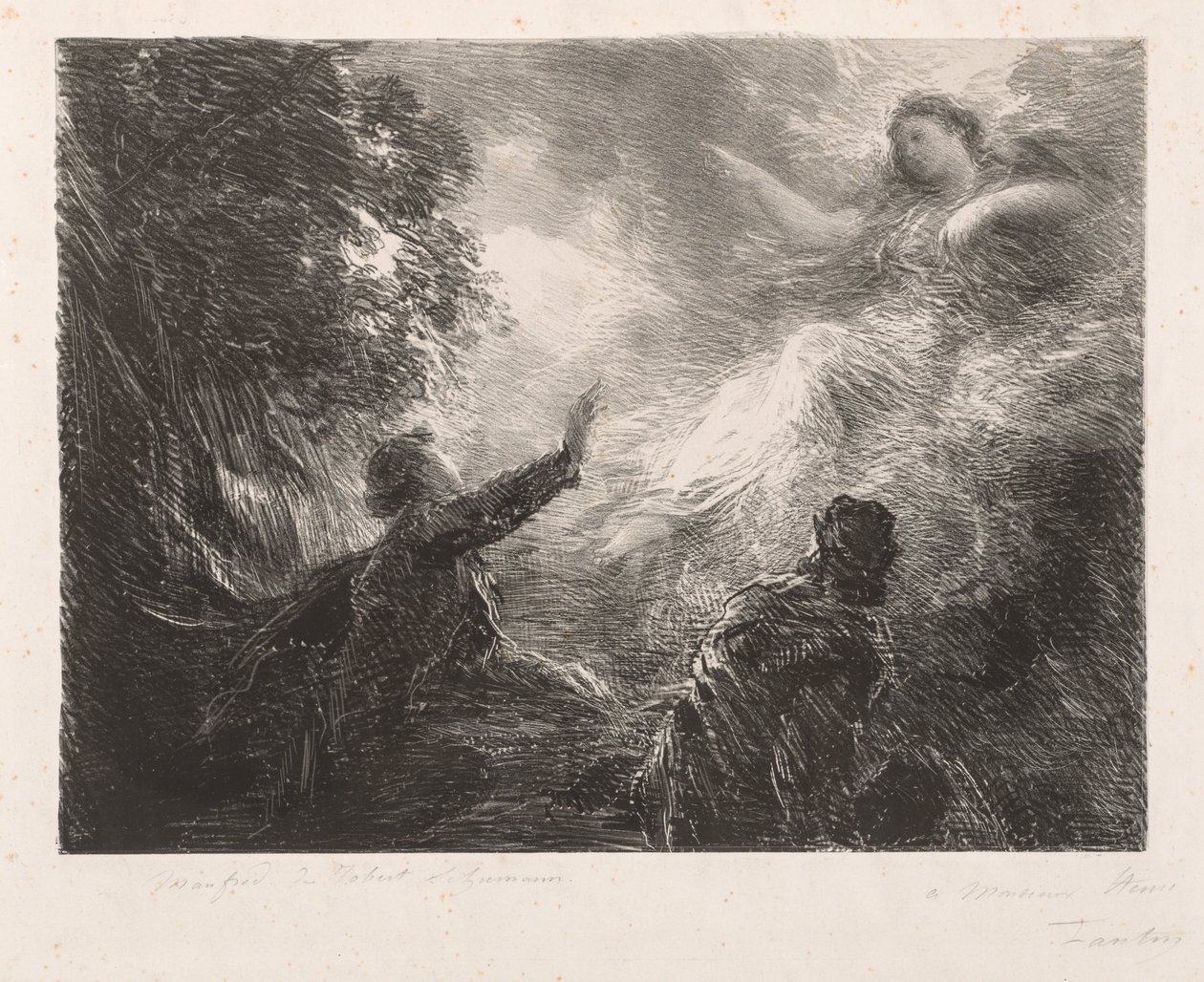 Die Fee der Alpen von Henri Fantin-Latour