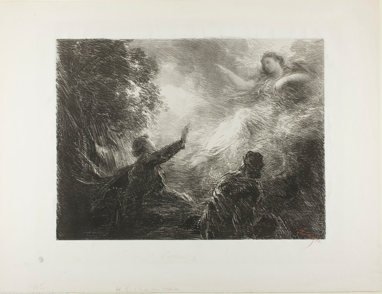 Die Fee der Alpen von Henri Fantin-Latour