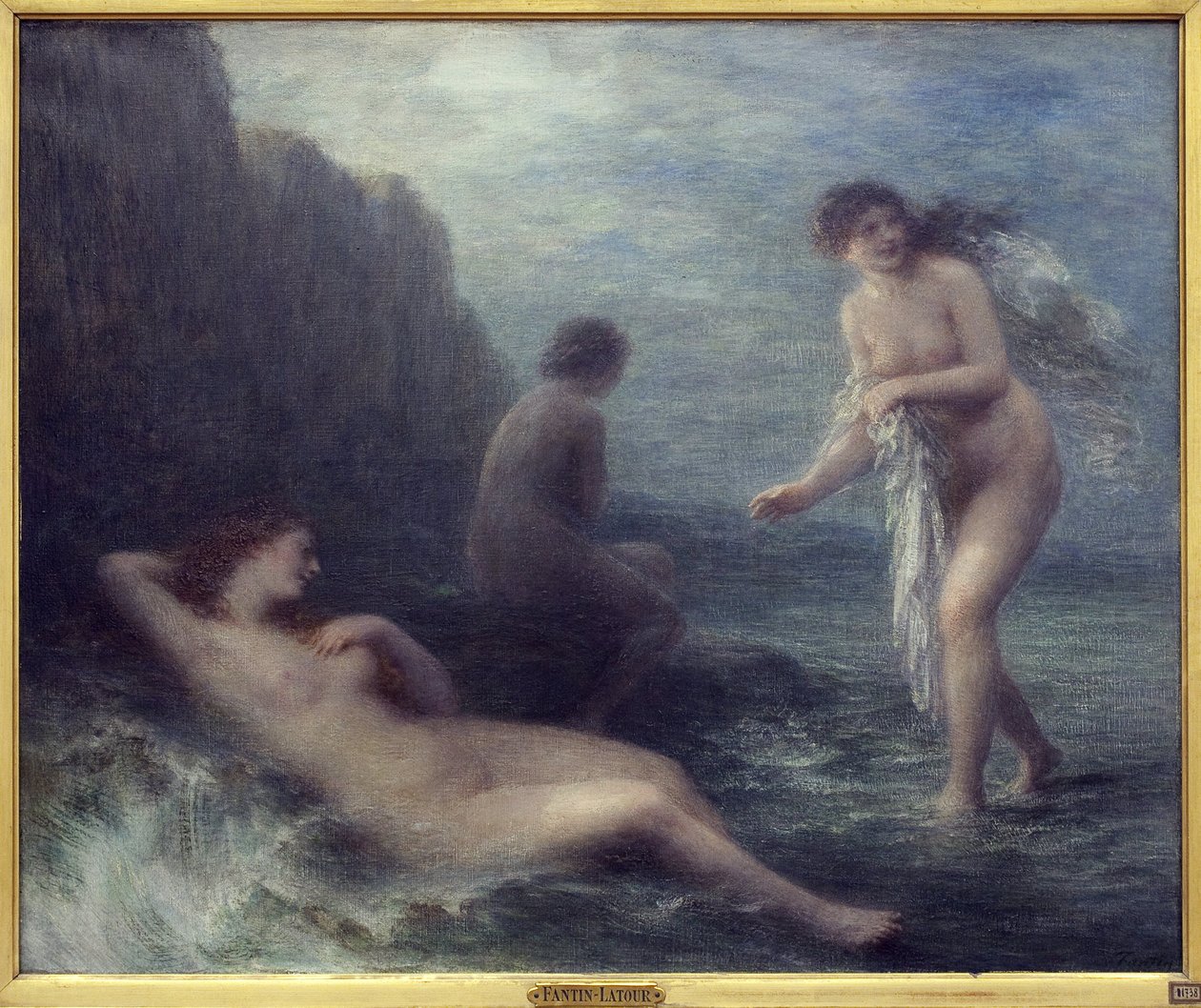 Am Meer. Gemälde von Henri Fantin Latour (1836-1904) von Ignace Henri Jean Fantin Latour