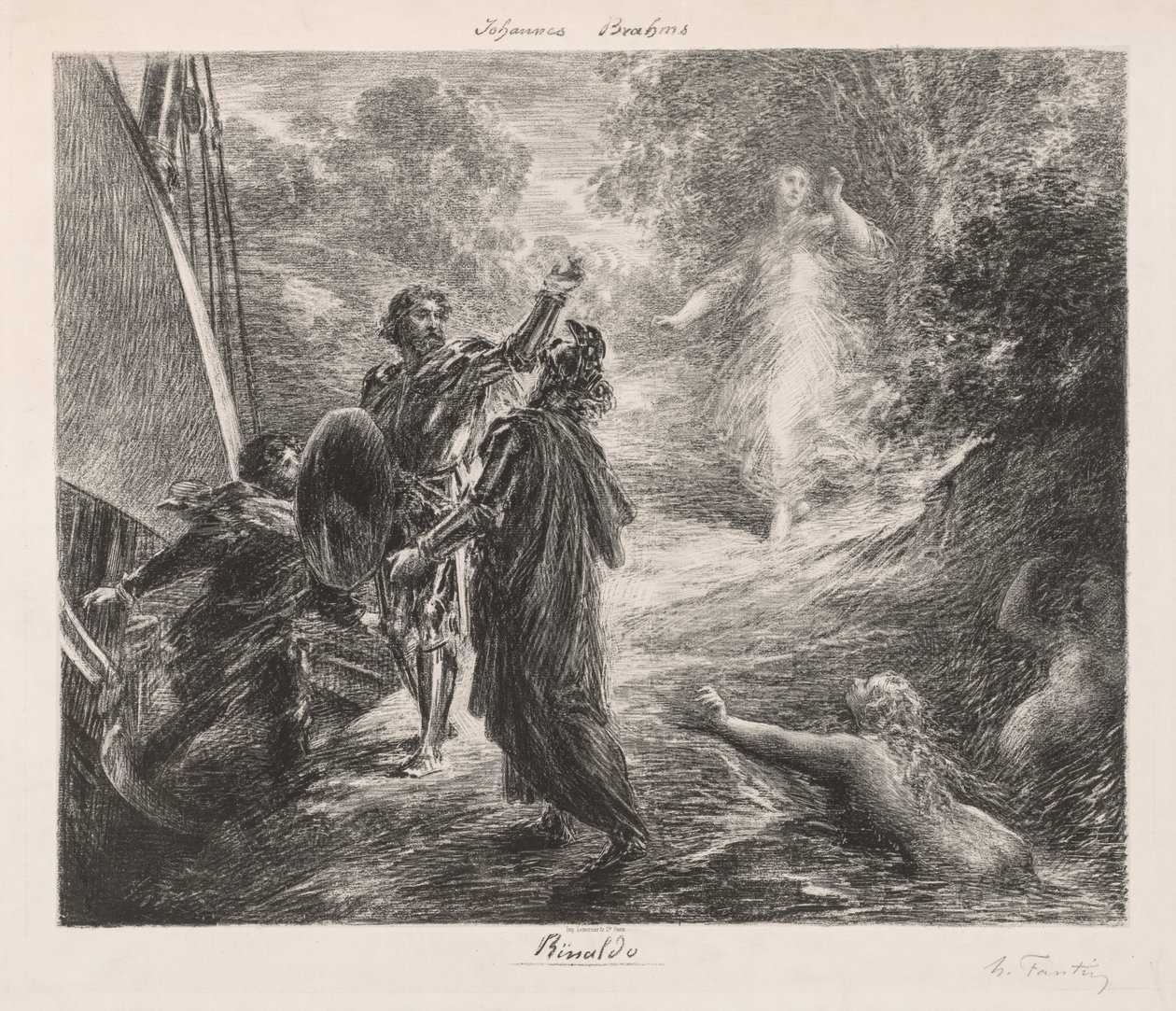 Rinaldo von Ignace Henri Jean Fantin Latour