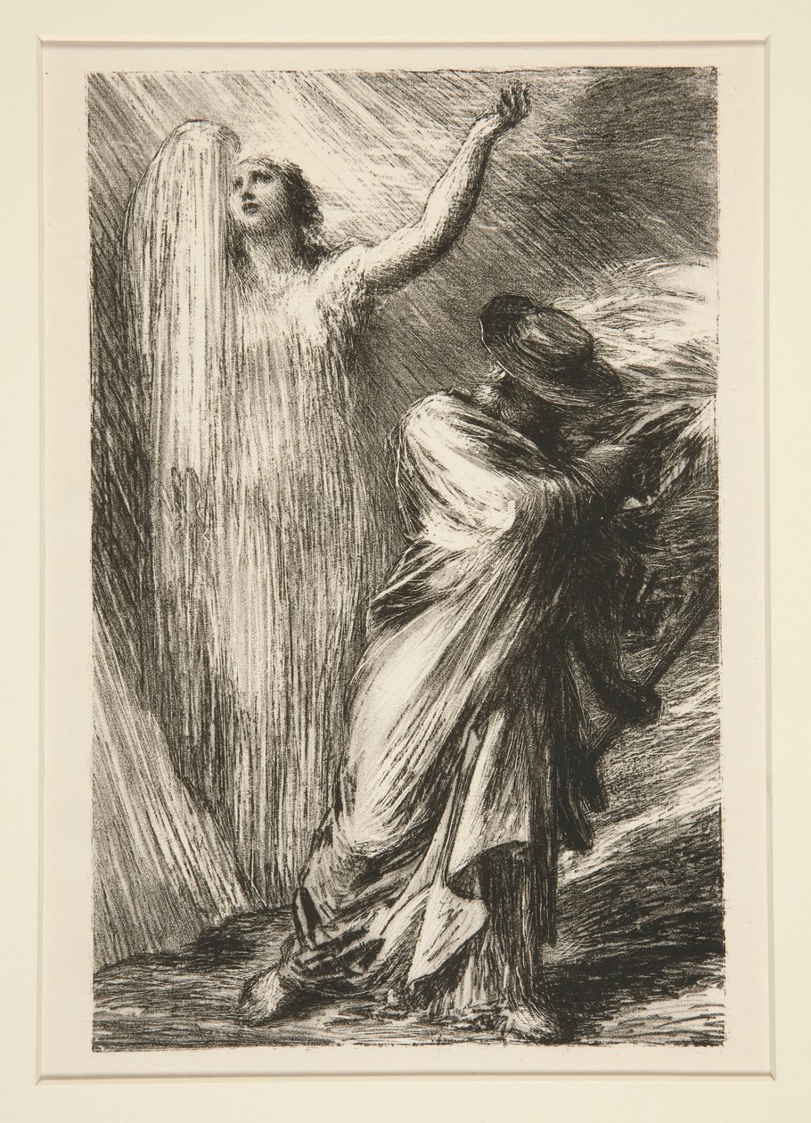 Siegfried: Akt II, Beschwörung von Ignace Henri Jean Fantin Latour
