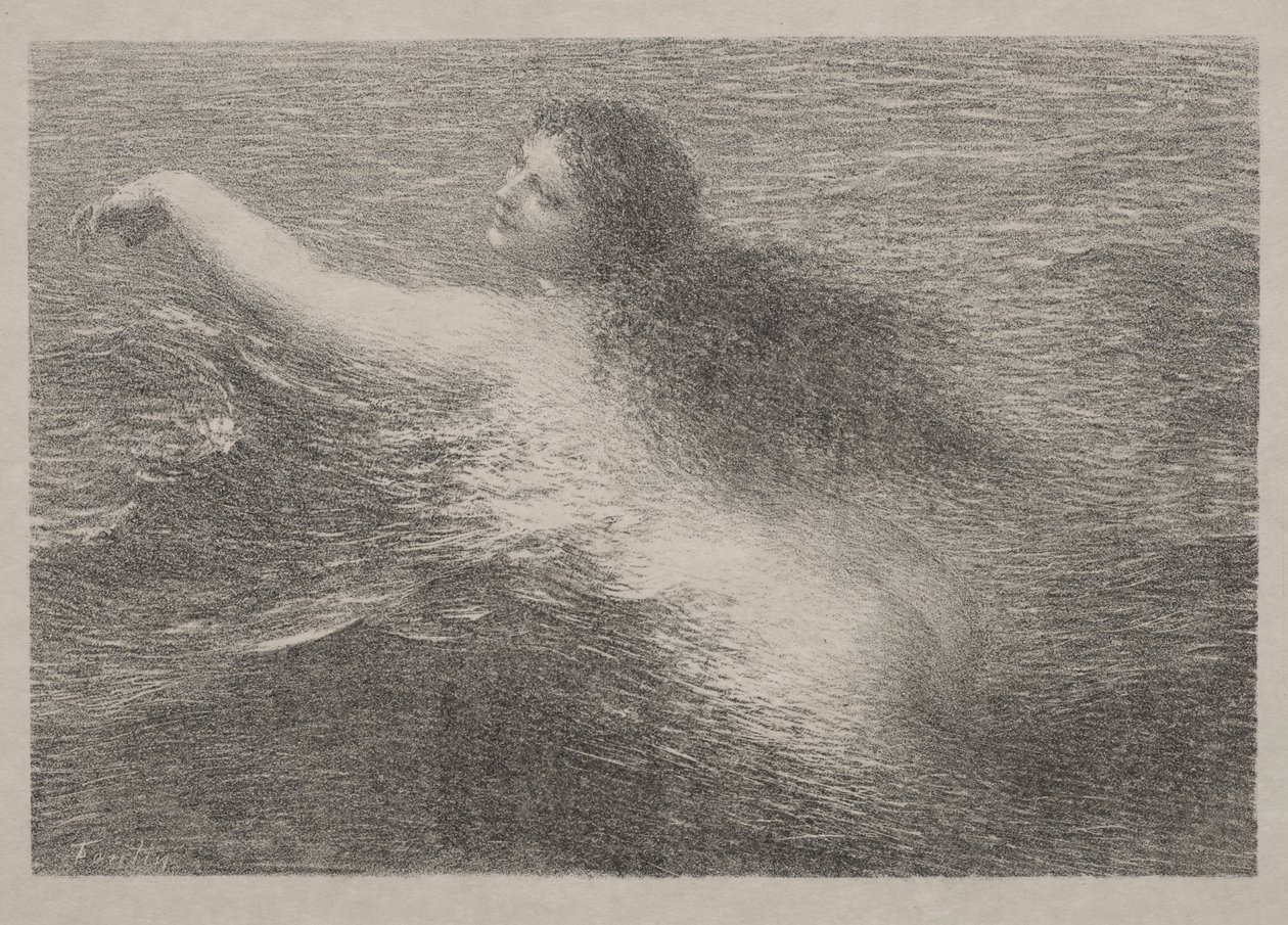 Der Wassergenie von Ignace Henri Jean Fantin Latour