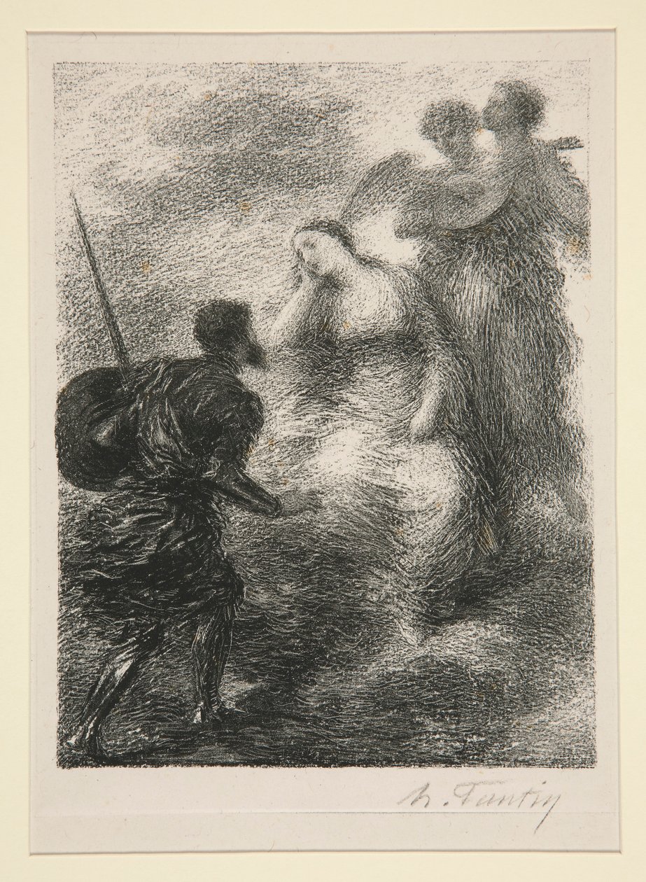 Vision von Oberon von Ignace Henri Jean Fantin Latour