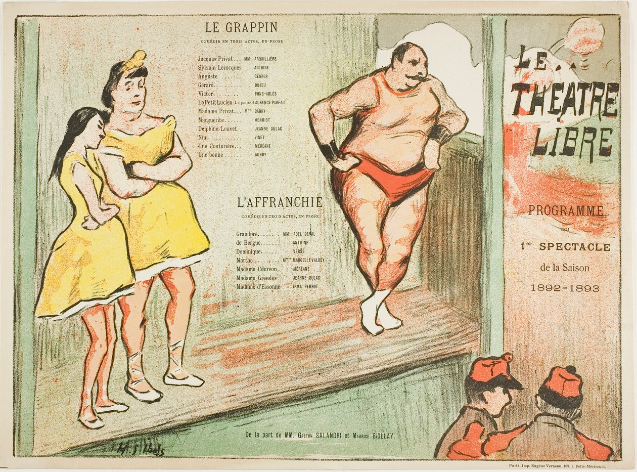 Erste Aufführung: Le Grappin, l