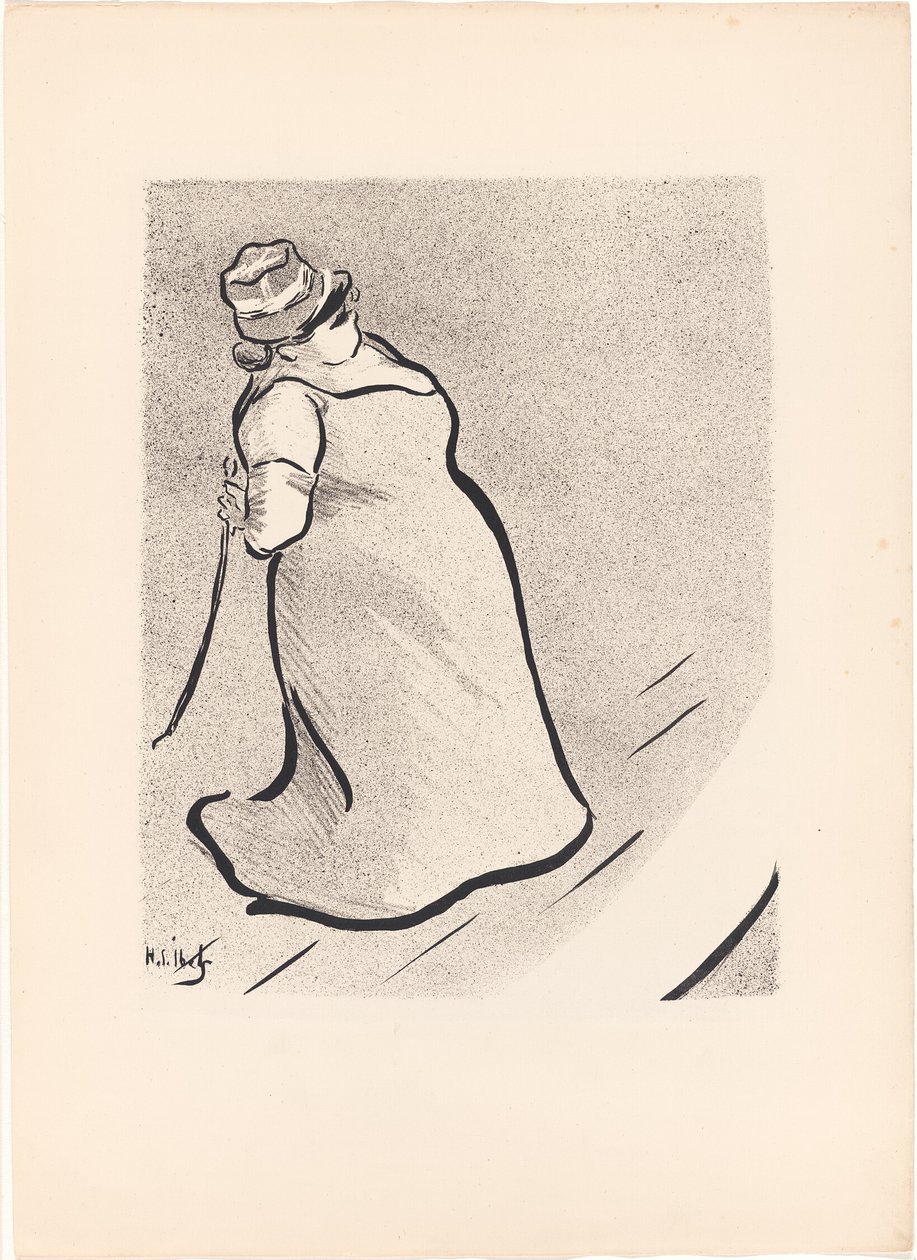 Jeanne Bloch, aus Le Café-Concert von Henri Gabriel Ibels