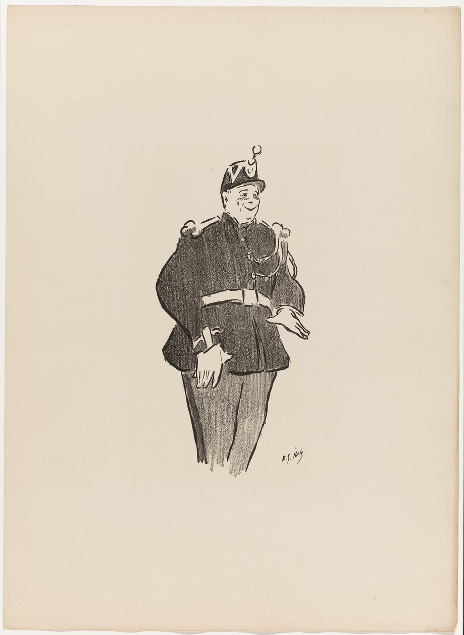 Polin, aus Le Café-Concert von Henri Gabriel Ibels