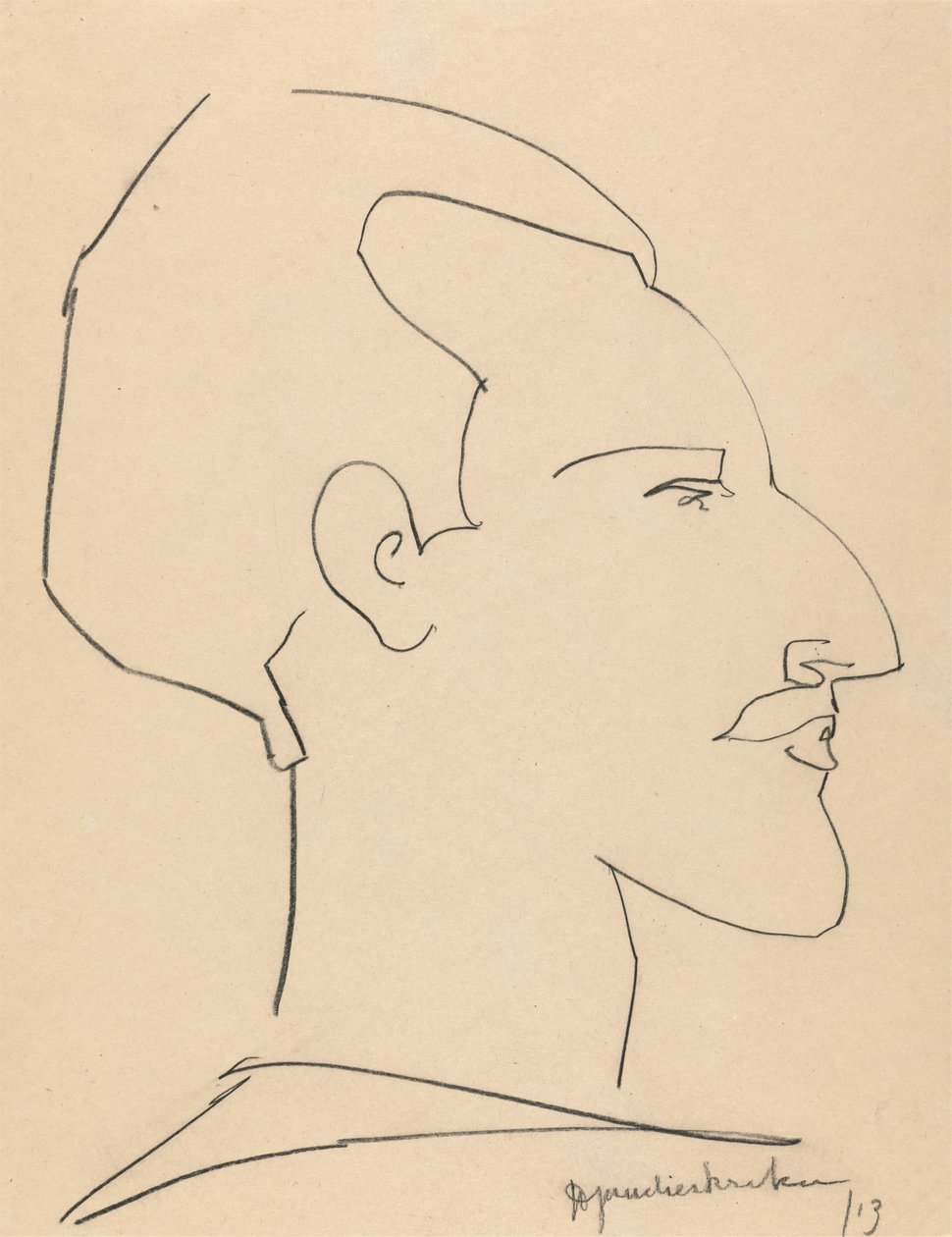 Horace Brodsky von Henri Gaudier Brzeska