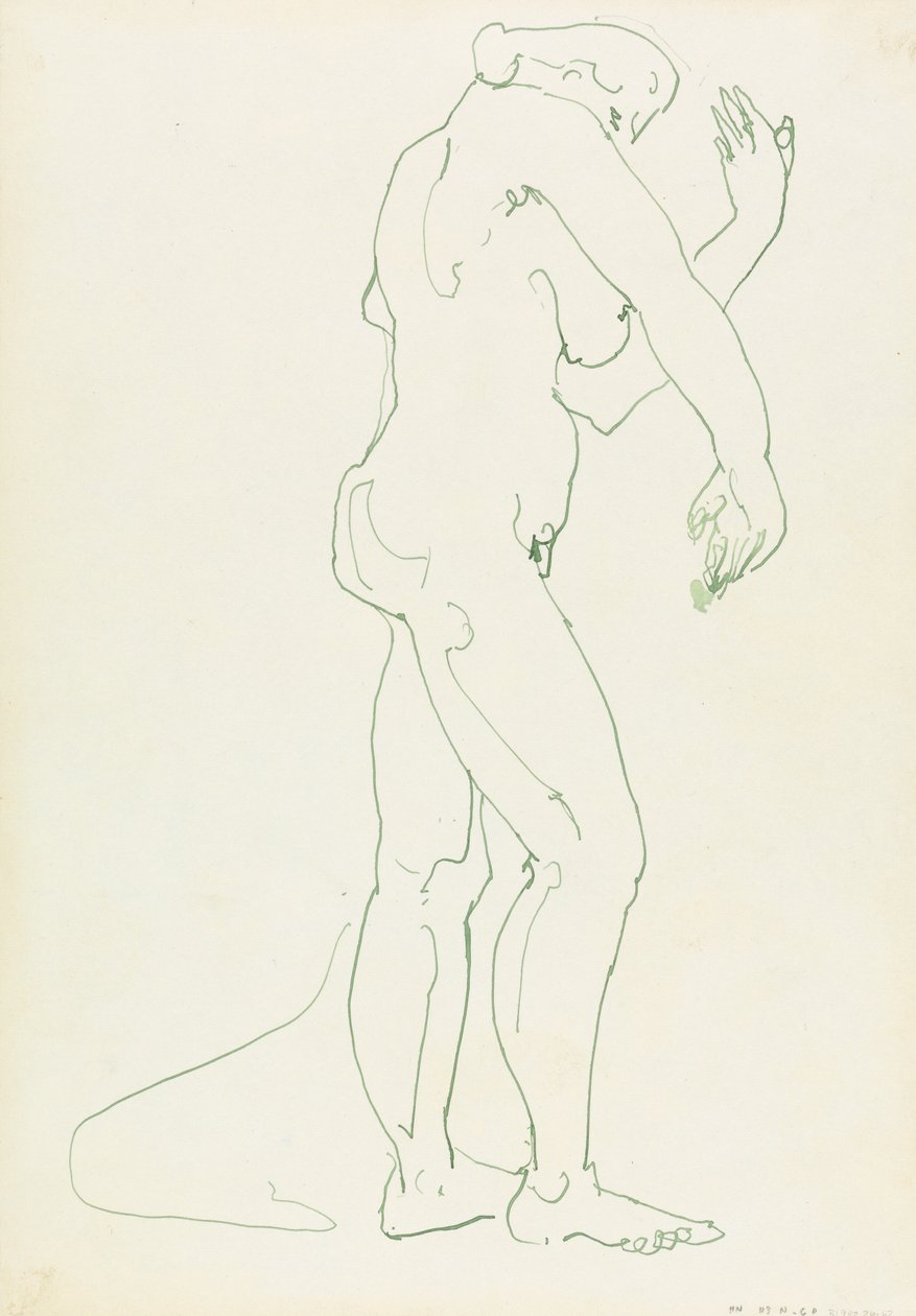 Stehende weibliche Figur von Henri Gaudier Brzeska