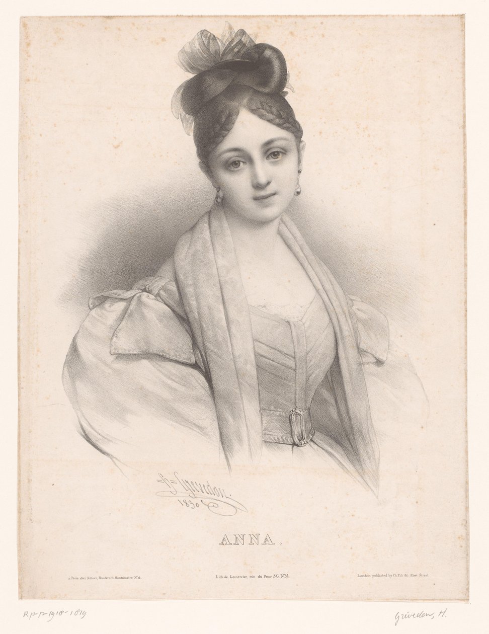 A von Anna von Henri Grevedon