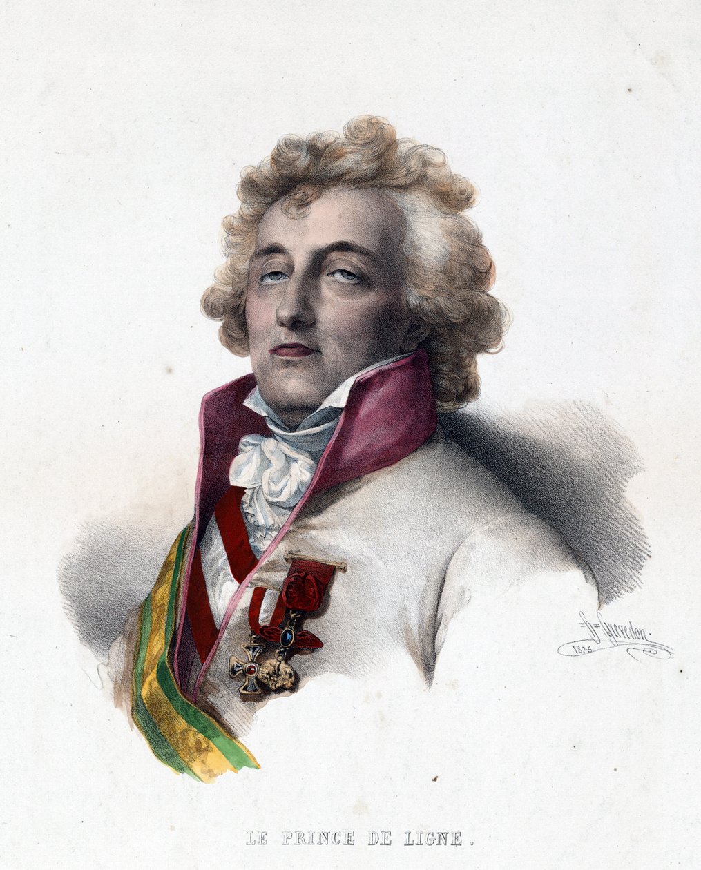 Porträt von Charles-Joseph, Prinz de Ligne von Henri Grevedon