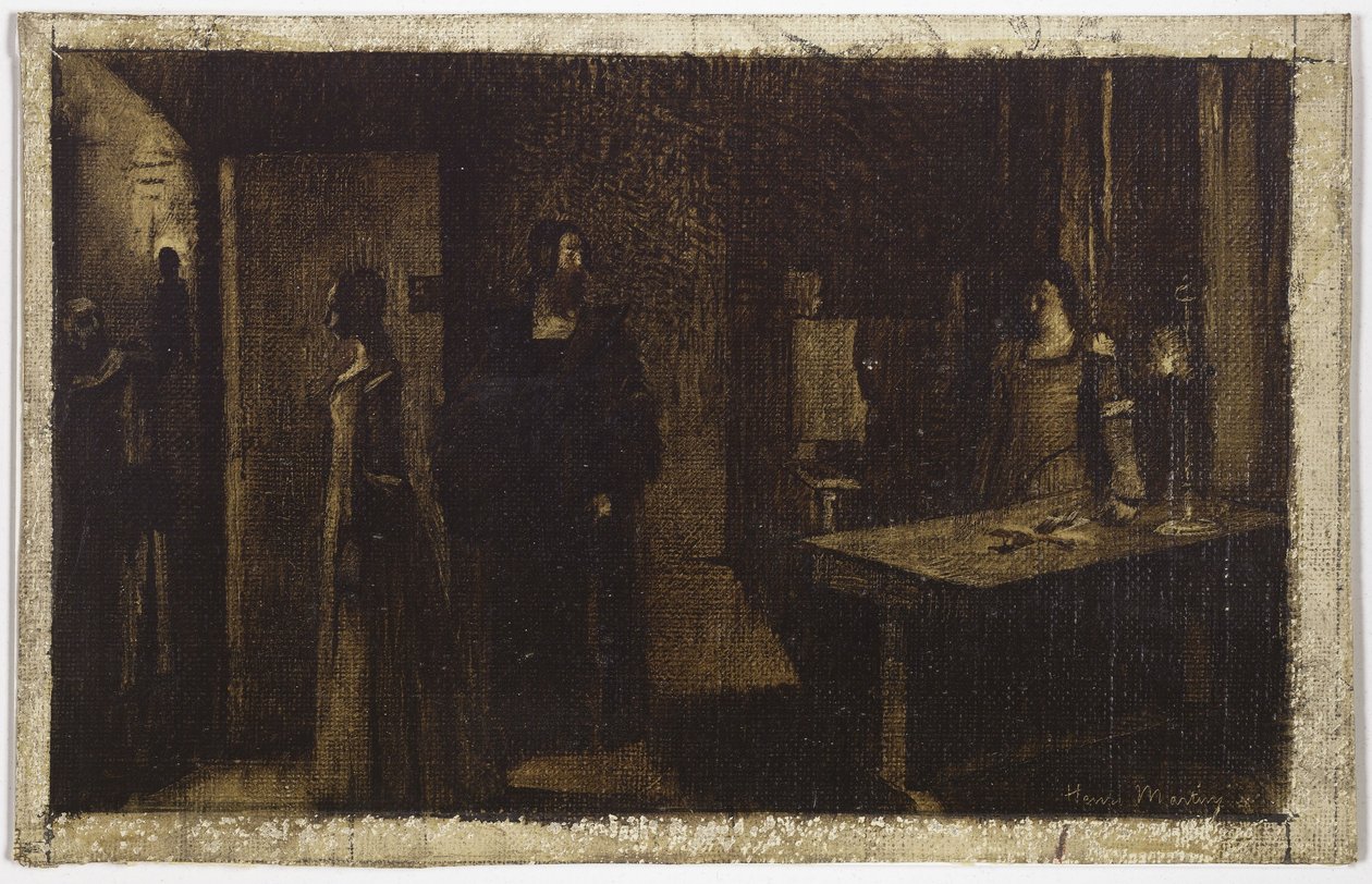 Das Kruzifix, ca. 1887 von Henri Jean Guillaume Martin
