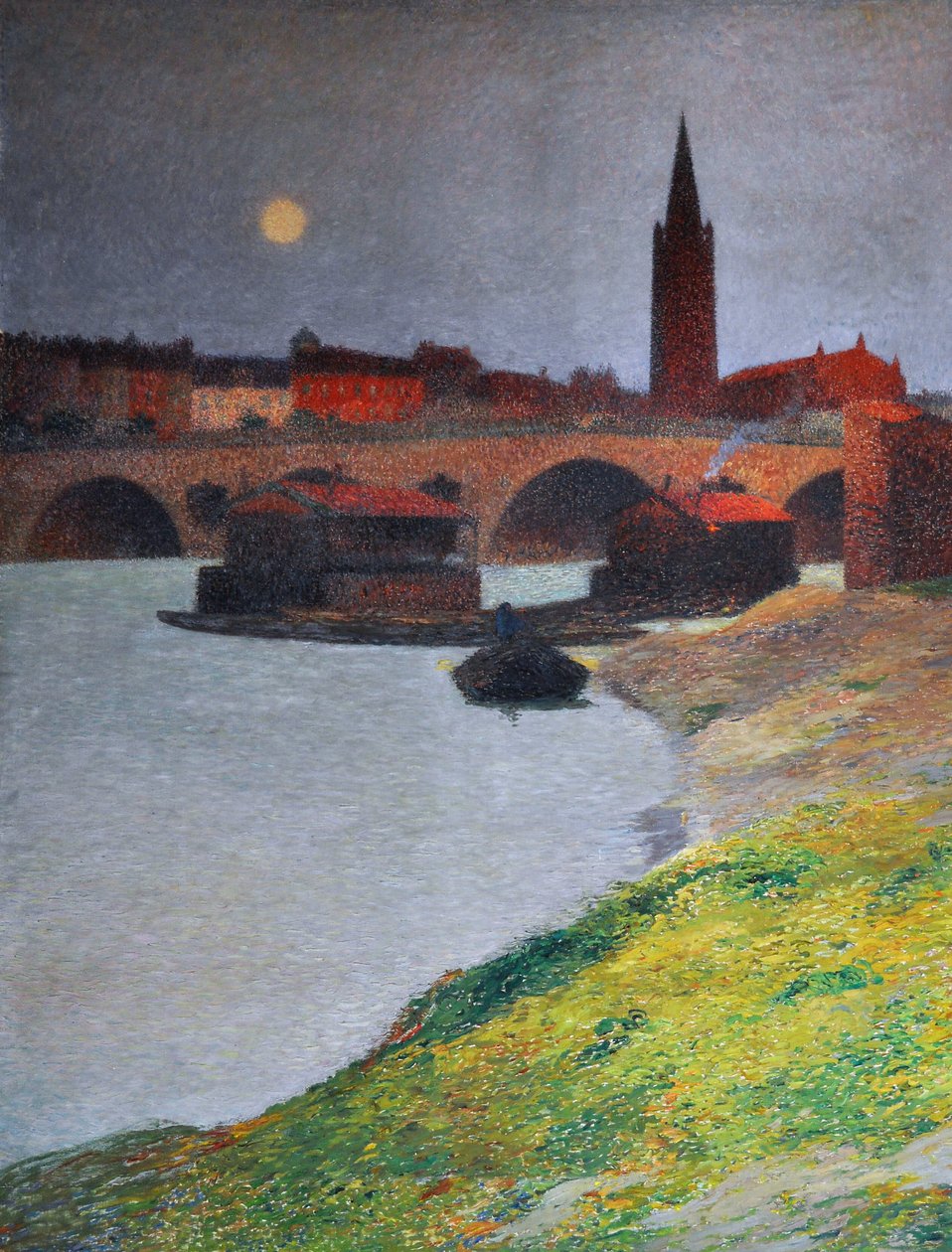 Ansicht von Toulouse, um 1900 von Henri Jean Guillaume Martin
