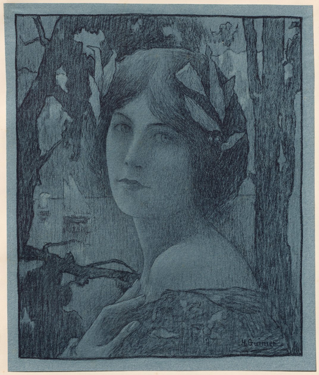 Sanfte Nacht von Henri Jules Guinier