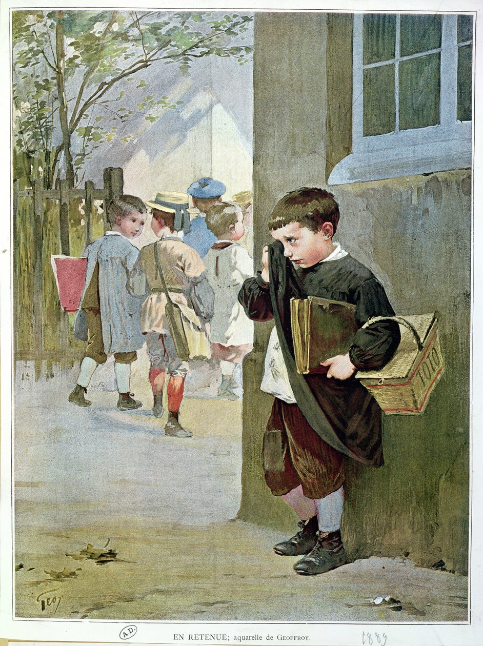 In Haft, 1889 von Henri Jules Jean Geoffroy